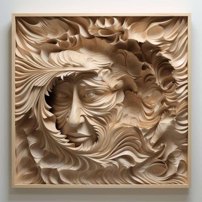 نموذج ثلاثي الأبعاد لآلة CNC 3D Art 